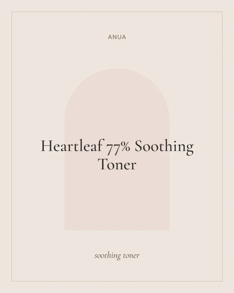 Heartleaf 77% Soothing Toner