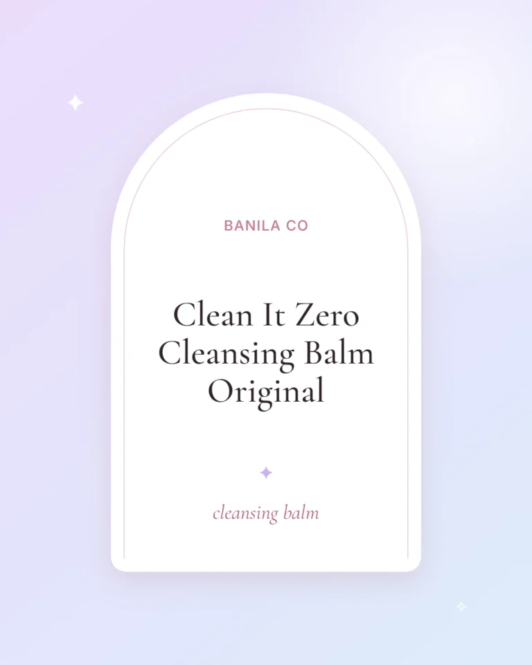 Clean It Zero Cleansing Balm Original