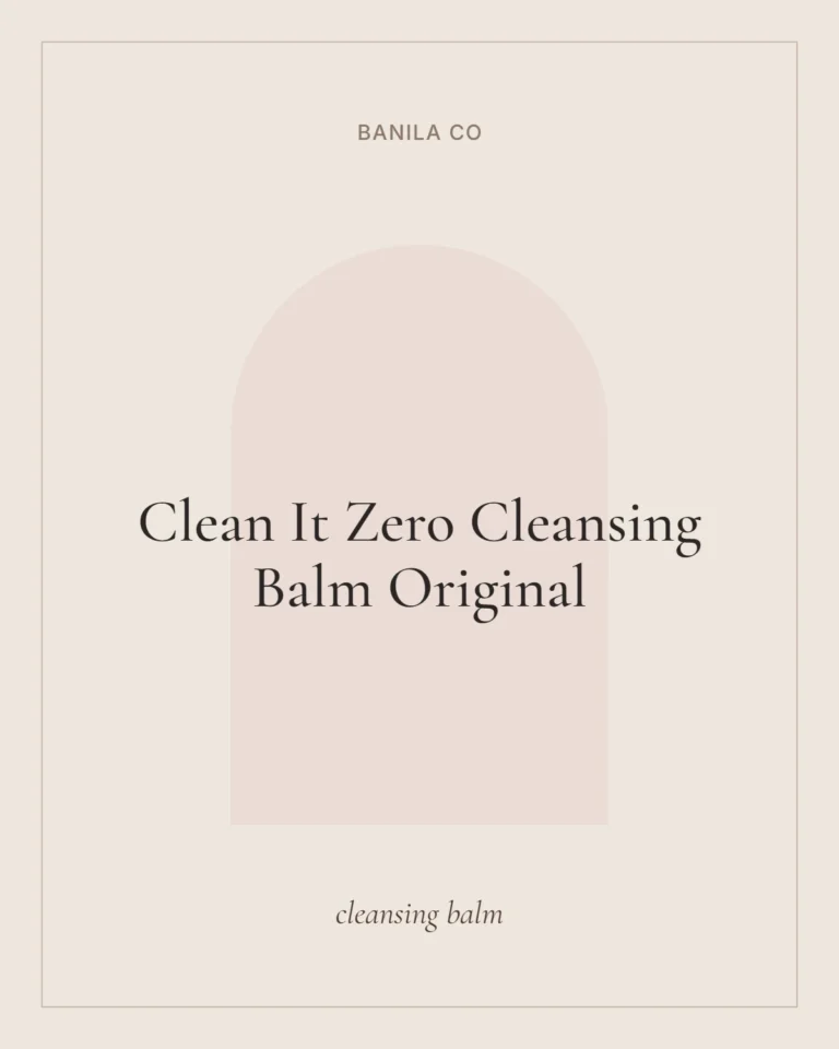 Clean It Zero Cleansing Balm Original