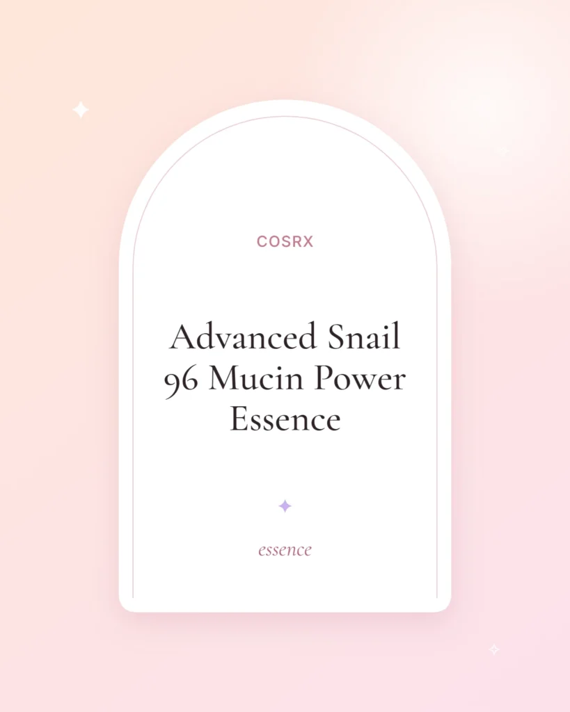 COSRX Advanced Snail 96 Mucin Power Essence, essence (illustrated placeholder)