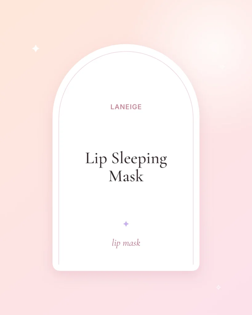 Laneige Lip Sleeping Mask, lip mask (illustrated placeholder)